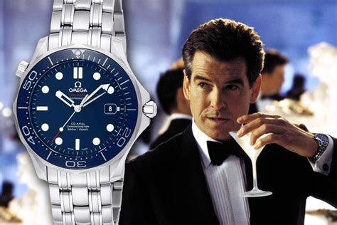 omega pierce brosnan|omega seamaster james bond.